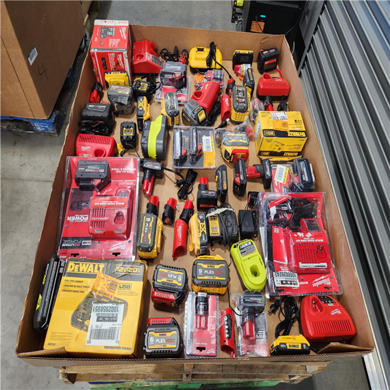 DALLAS LOCATION AS-IS BATTERY PALLET