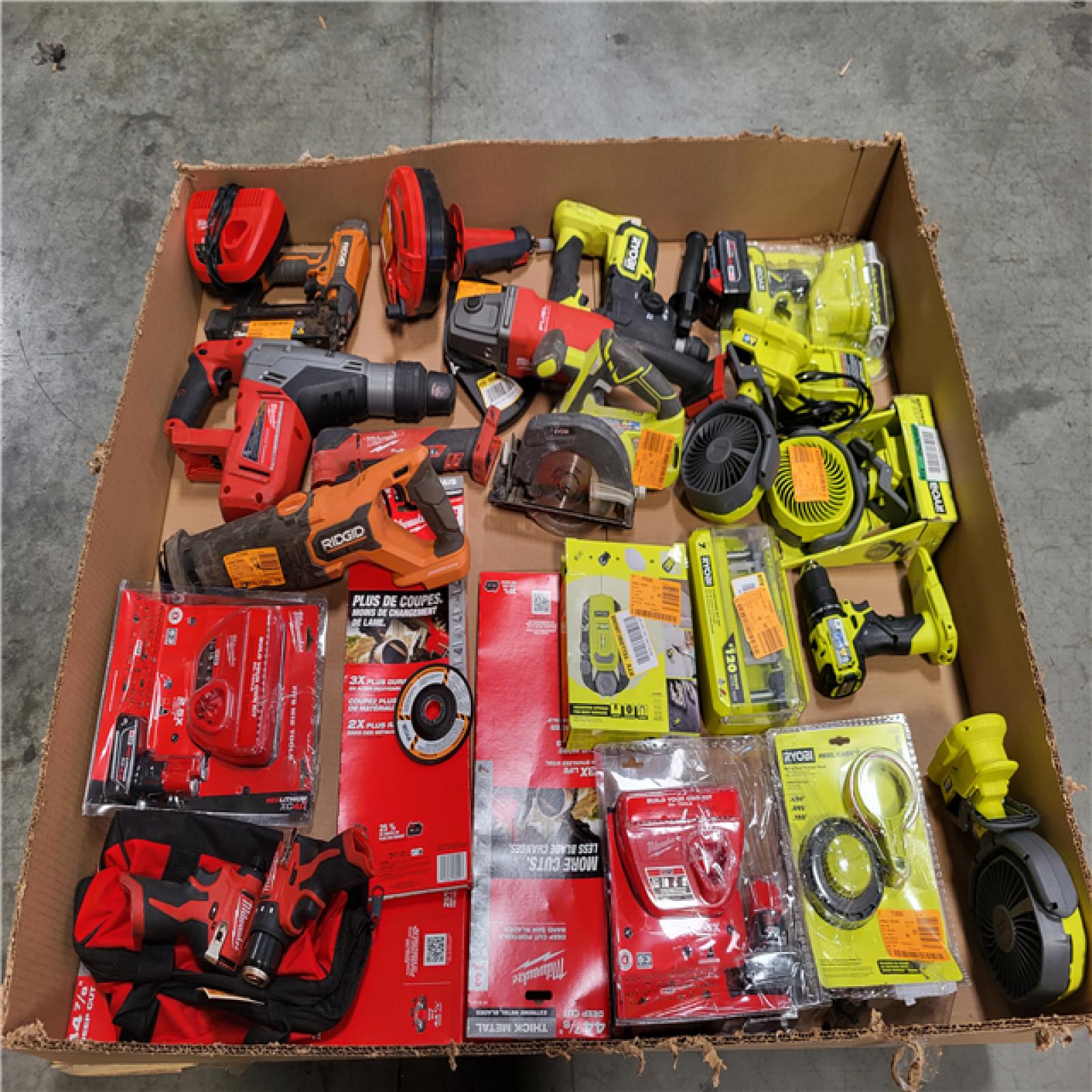 CALIFORNIA AS-IS TOOL PALLET