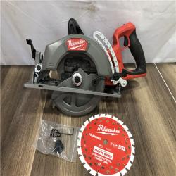 AS-IS Milwaukee FUEL 18V Lithium-Ion Cordless 7-1/4 in. Rear Handle Circular Saw (Tool-Only)