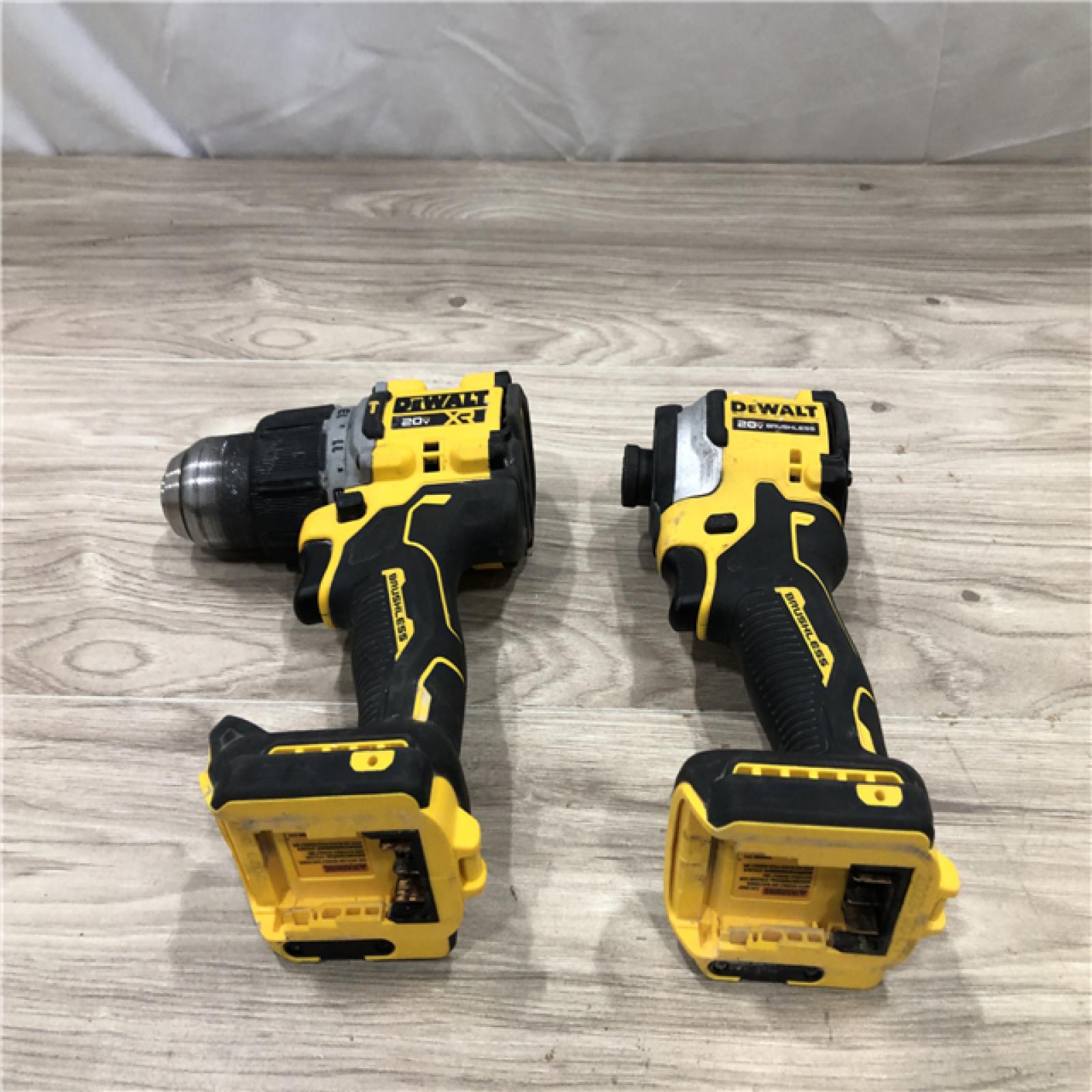 AS-IS DEWALT ATOMIC 20V MAX Lithium-Ion Cordless 2-Tool Combo Kit