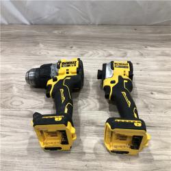 AS-IS DEWALT ATOMIC 20V MAX Lithium-Ion Cordless 2-Tool Combo Kit