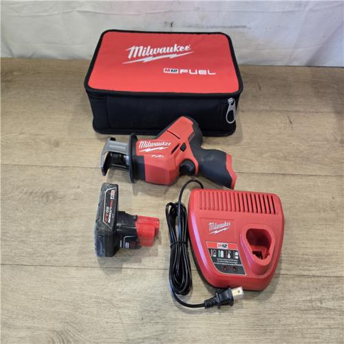 AS-IS Milwaukee FUEL 12V Cordless HACKZALL Reciprocating Saw Kit