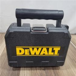 AS-IS DEWALT 55 ft. Green Self-Leveling Cross Line Laser Level with (2) AA Batteries & Case