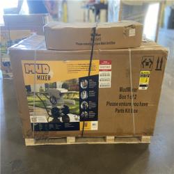 DALLAS LOCATION - MMXR-3221 Mudmixer Cement Concrete Portable Mixer Heavy-Duty & Electric