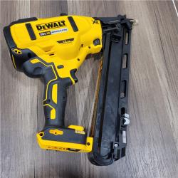 AS-IS DEWALT 20V MAX XR 15 Ga. Cordless 34 Deg Nailer 20 V