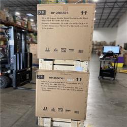 DALLAS LOCATION - Husky Heavy-Duty 72 in. W x 24 in. D 15-Drawer Matte Black Mobile Workbench Cabinet with Solid Wood Top (2 UNITS)