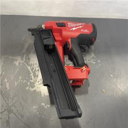 AS-IS- Milwaukee M18 FUEL 18-Volt Lithium-Ion Brushless Cordless Coil Roofing Nailer (Tool Only)