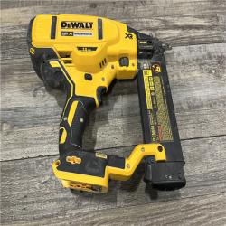 AS-IS DEWALT 20V MAX XR Lithium-Ion Electric Cordless 18-Gauge Brad Nailer (Tool Only)