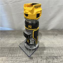 AS-IS DEWALT 20V MAX XR Cordless Brushless Fixed Base Compact Router (Tool Only)
