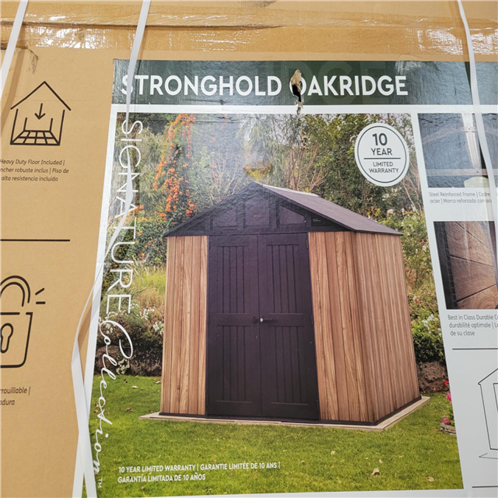 CALIFORNIA NEW KETER STRONGHOLD 10X8