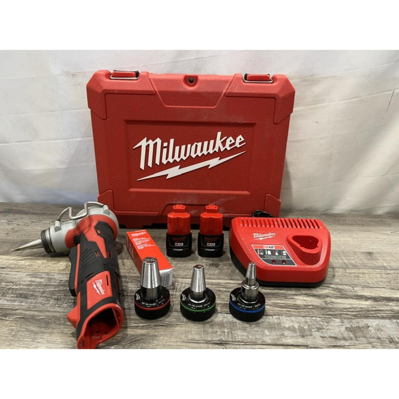 AS-IS Milwaukee Cordless PEX Expansion Tool Kit