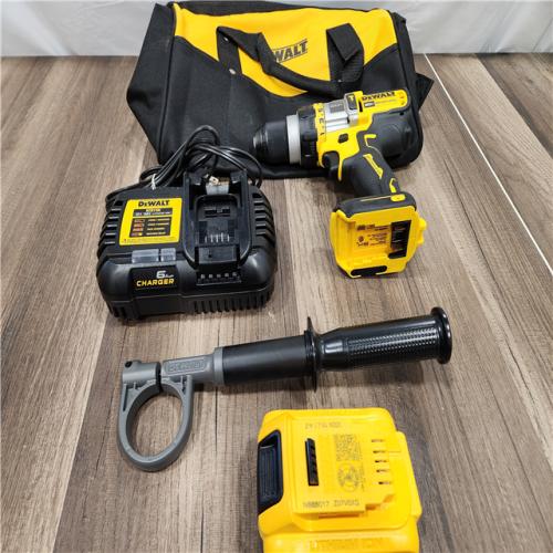 GOOD DEWALT 20V MAX Brushless Cordless 1/2 in. Hammer Drill/Driver with FLEXVOLT ADVANTAGE with 20V MAX Lithium-Ion 4.0Ah Battery