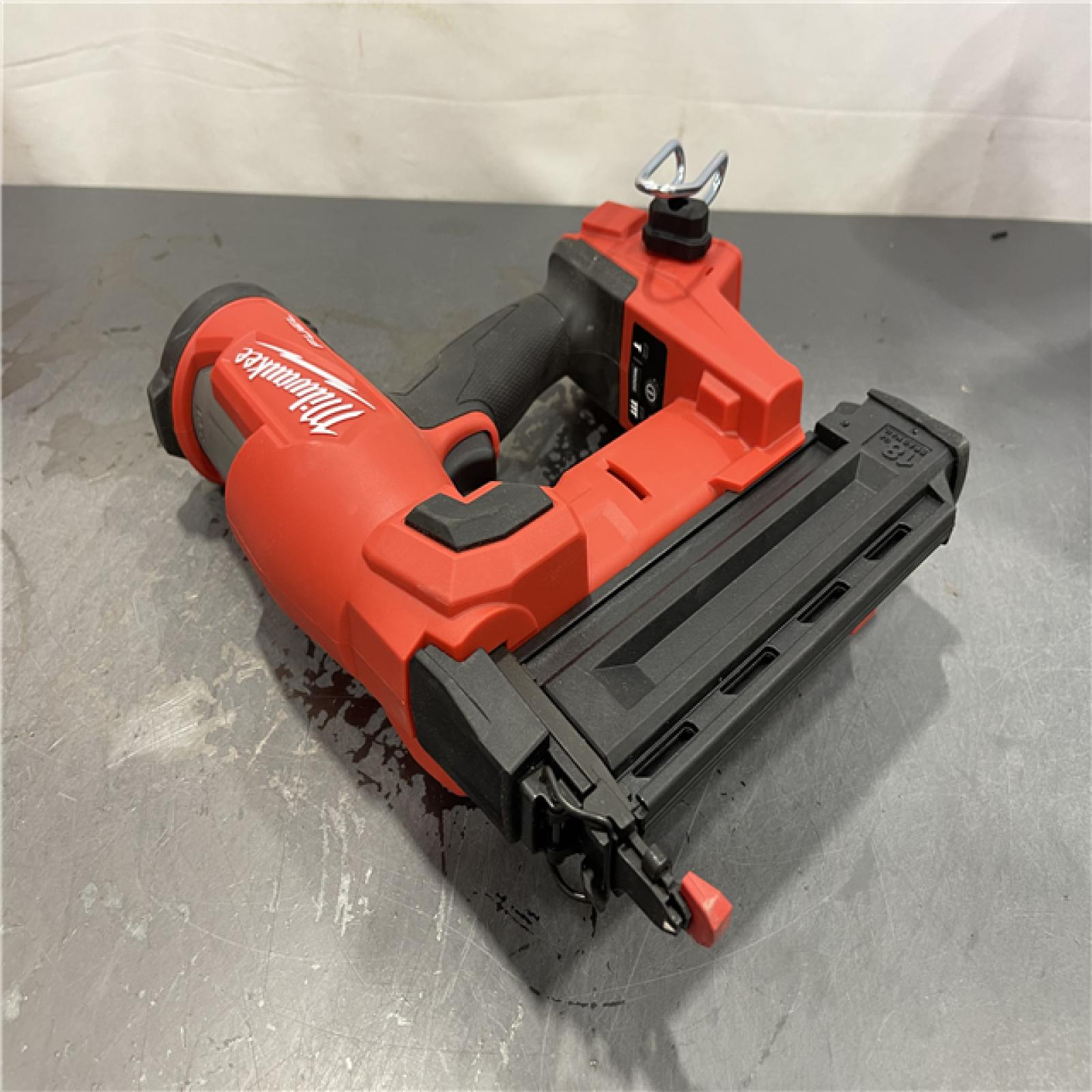 AS-IS - Milwaukee M18 FUEL 18-Volt Lithium-Ion Brushless Cordless Gen II 18-Gauge Brad Nailer