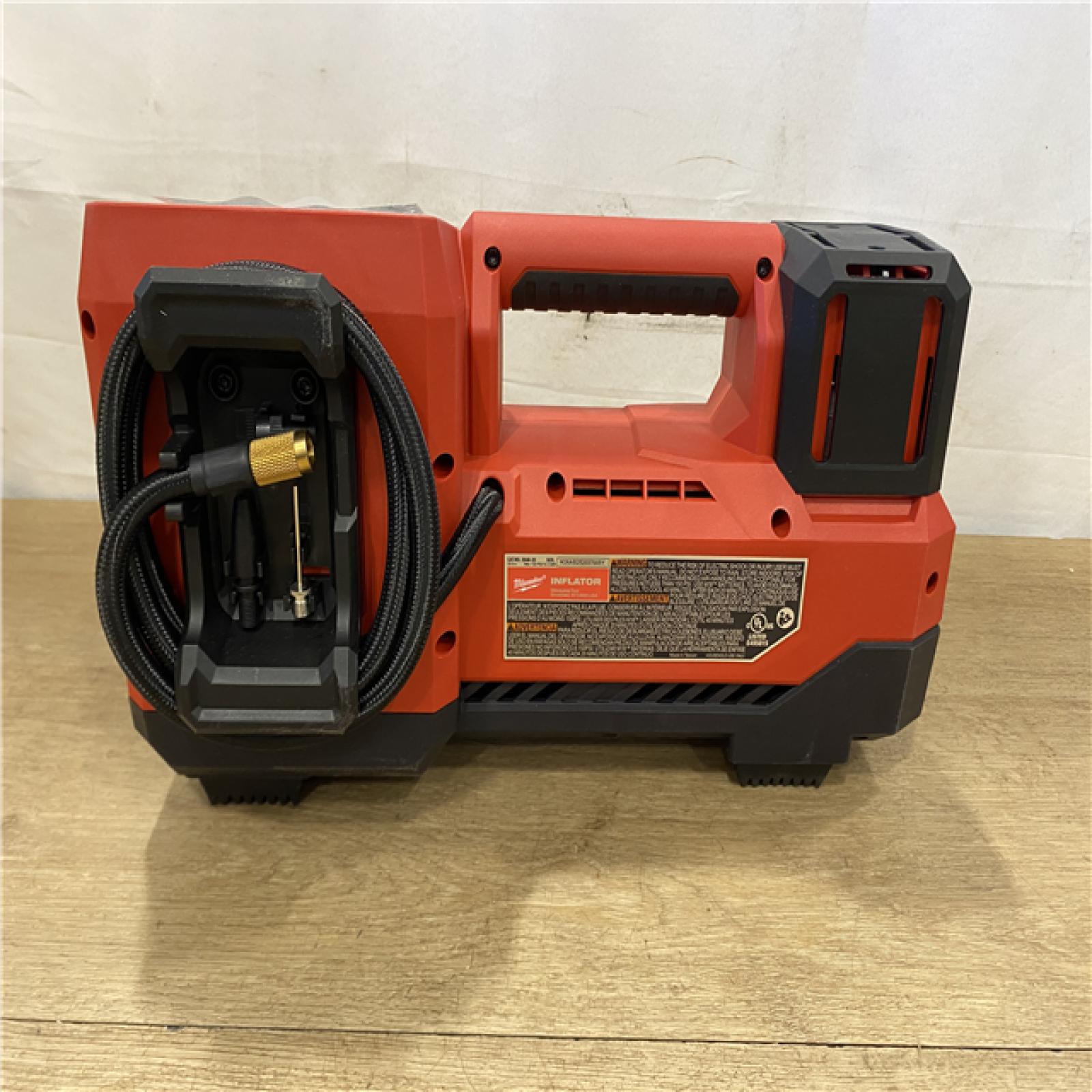 AS-IS Milwaukee 18-Volt Lithium-Ion Cordless Electric Portable Inflator (Tool-Only)