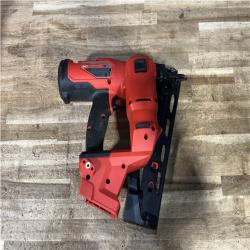 Houston Location AS-IS Milwaukee FUEL 18-Volt Lithium-Ion Brushless Cordless Gen II 16-Gauge Angled Finish Nailer (Tool-Only)