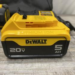 AS-IS  DEWALT 20V MAX Lithium-Ion Cordless 1/2 in. Impact Wrench Kit