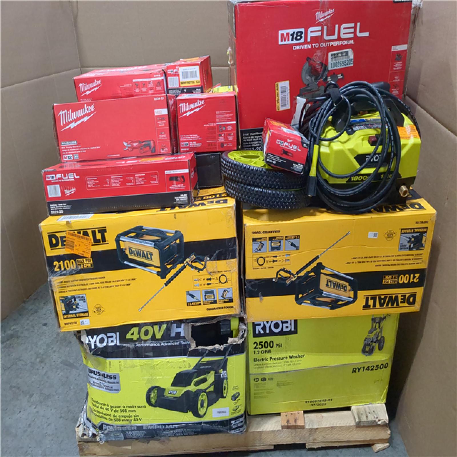 CALIFORNIA AS-IS TOOL PALLET