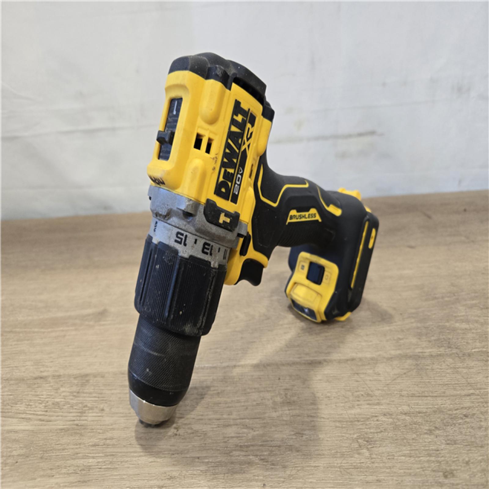AS-IS DEWALT 20V XR Cordless 1/2 in. Hammer Drill (Tool-Only)