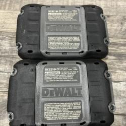 AS-IS DEWALT 20V MAX XR Lithium-Ion 4.0 Ah Battery Packs (2-Pack)