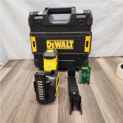 LIKE NEW! - DEWALT 20V Max Cordless 5 Spot Green Line Laser - Bare Tool