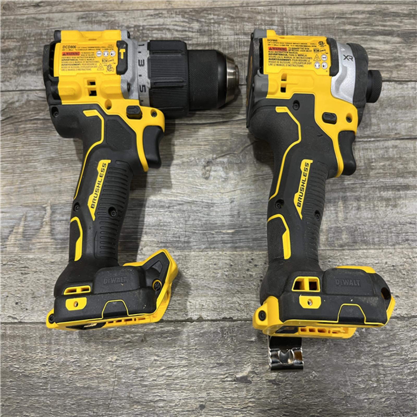 AS-IS DEWALT 20V Lithium-Ion Cordless 2-Tool Combo Kit