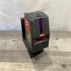 AS-IS Milwaukee 12-Volt Lithium-Ion Cordless Green 125 ft. Cross Line and Plumb Points Laser Level Kit