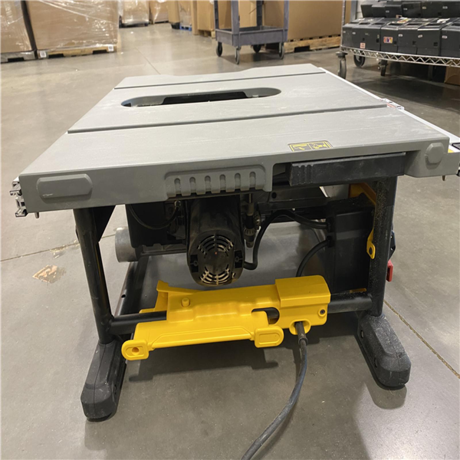 AS-IS DEWALT 10 in. 15 Amp 120V Site-Pro Compact Jobsite Table Saw