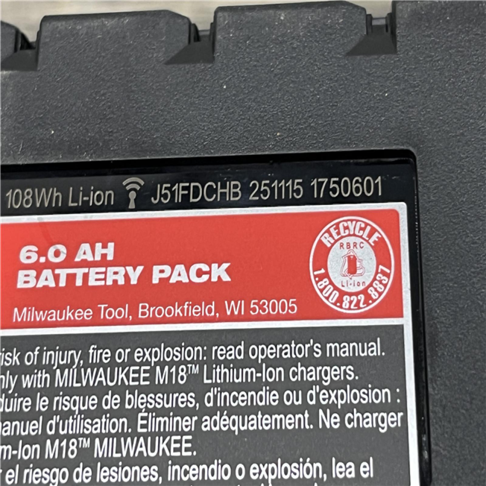 AS-IS Milwaukee 18-Volt Lithium-Ion High Output Starter Kit