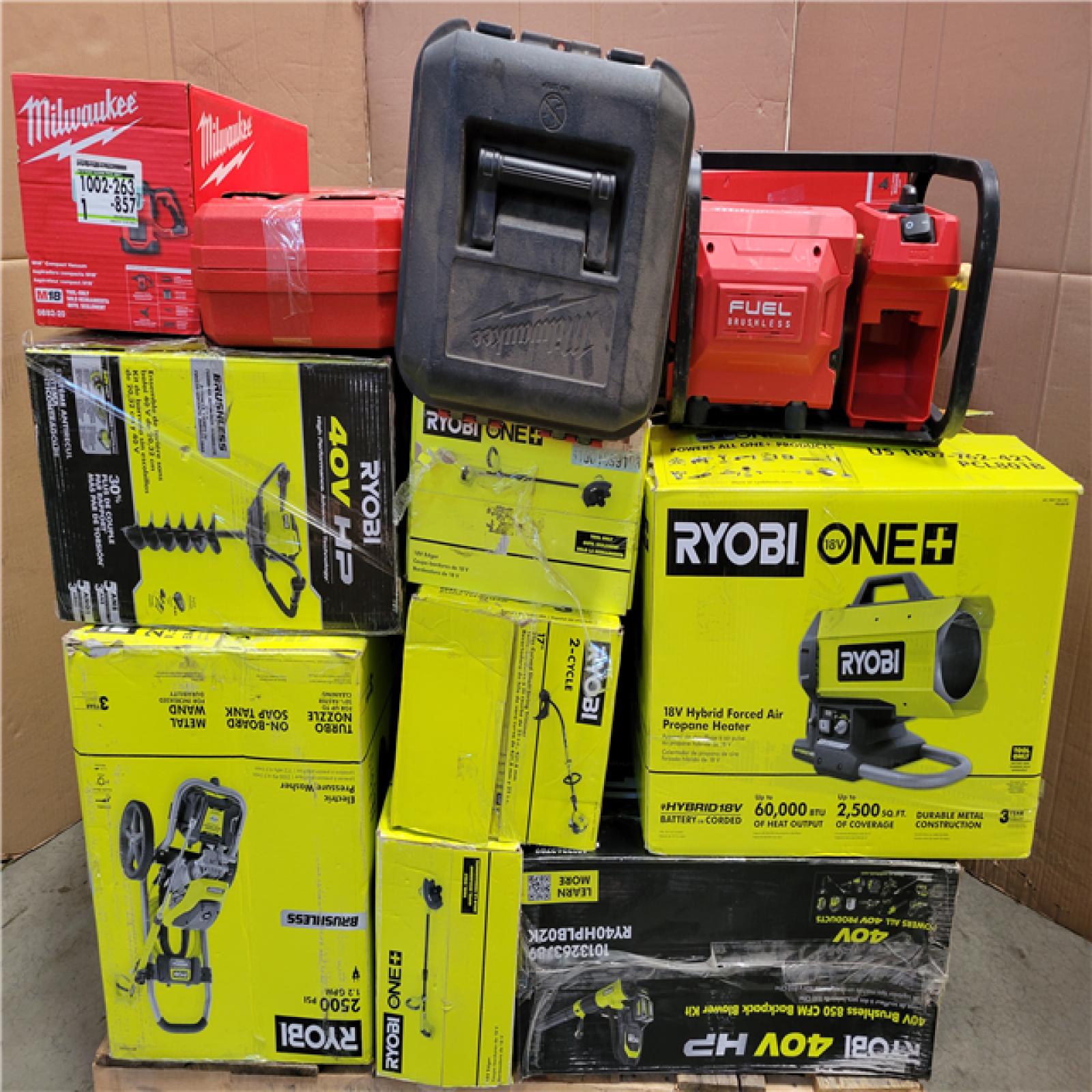 CALIFORNIA AS-IS TOOL PALLET