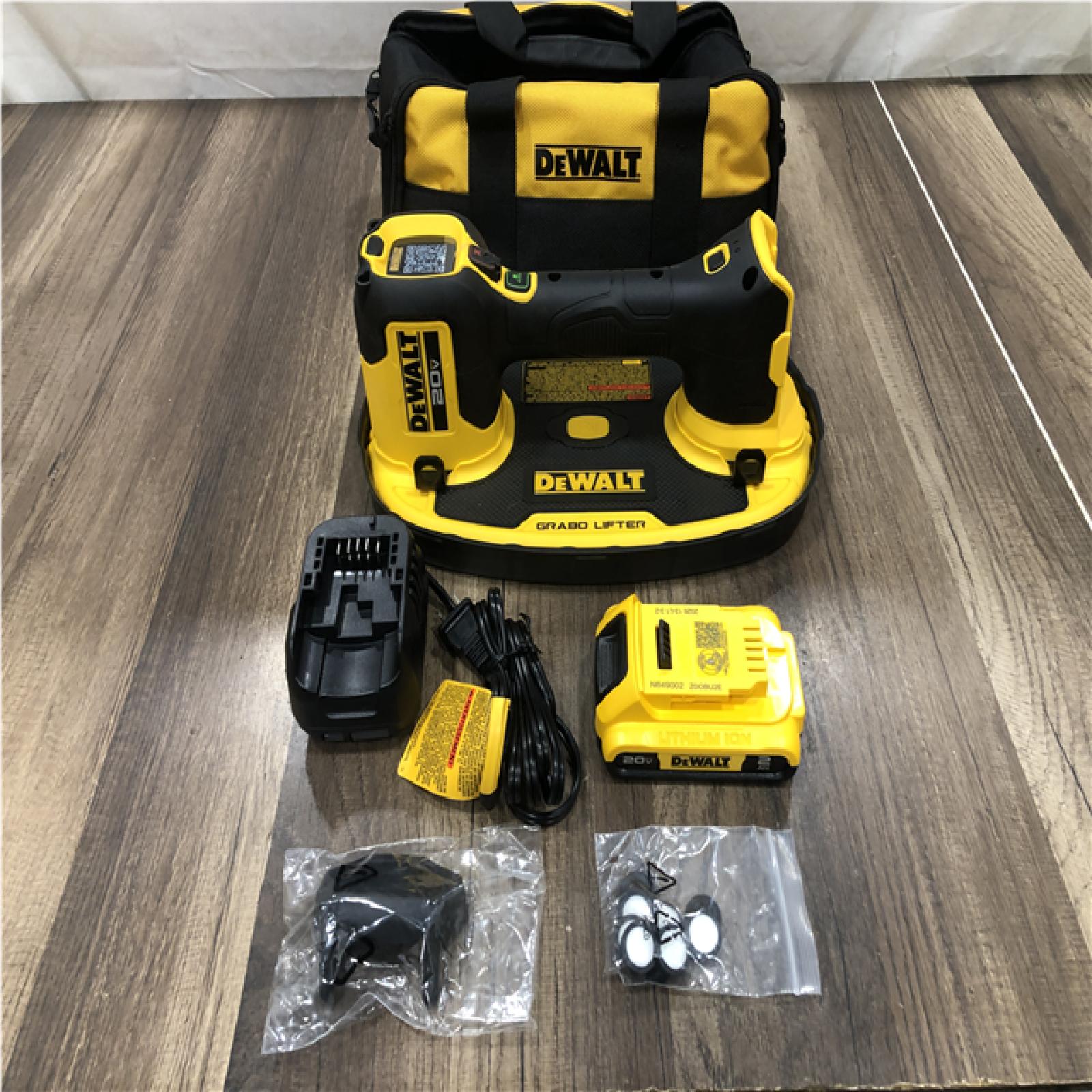 AS-IS DEWALT 20-Volt Max Lithium-Ion Cordless GRABO Lifter Kit