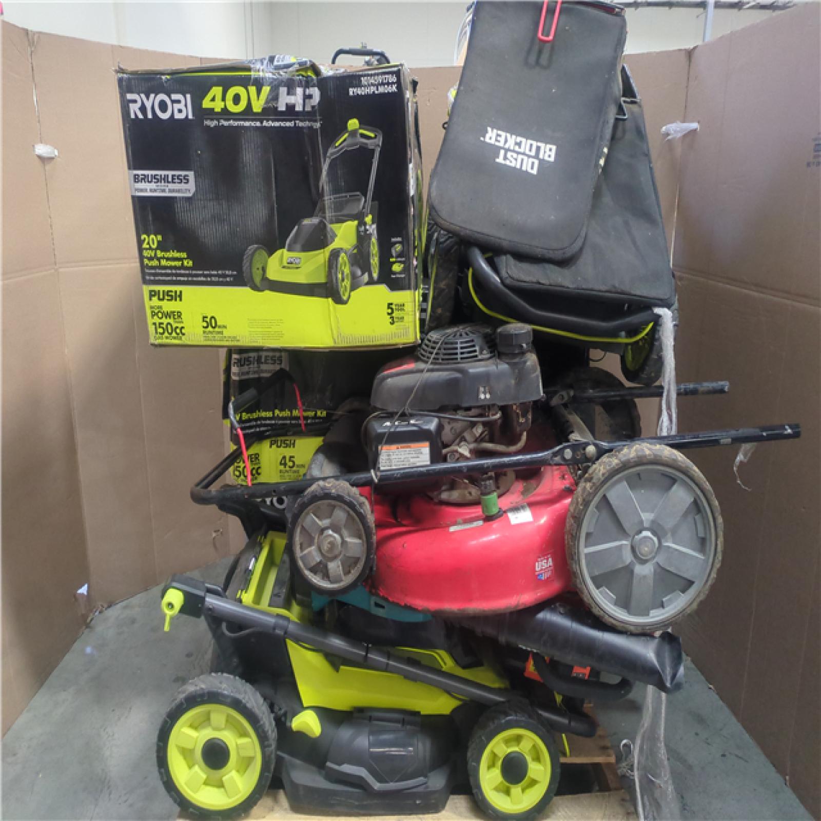 CALIFORNIA AS-IS OUTDOOR POWER EQUIPMENT