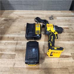 Houston Location AS-IS DEWALT Atomic 20V Lithium-Ion Cordless Compact 1/2 in. Drill/Driver Kit