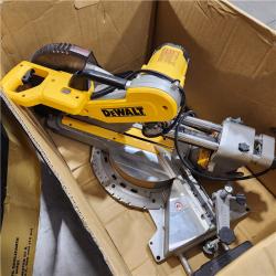 As-Is- DeWALT  12in Double Bevel Sliding Compound Miter Saw