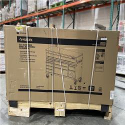 DALLAS LOCATION- AS-IS HUSKY 61IN 15 DRAWER HEAVY DUTY MOBILE WORKBENCH