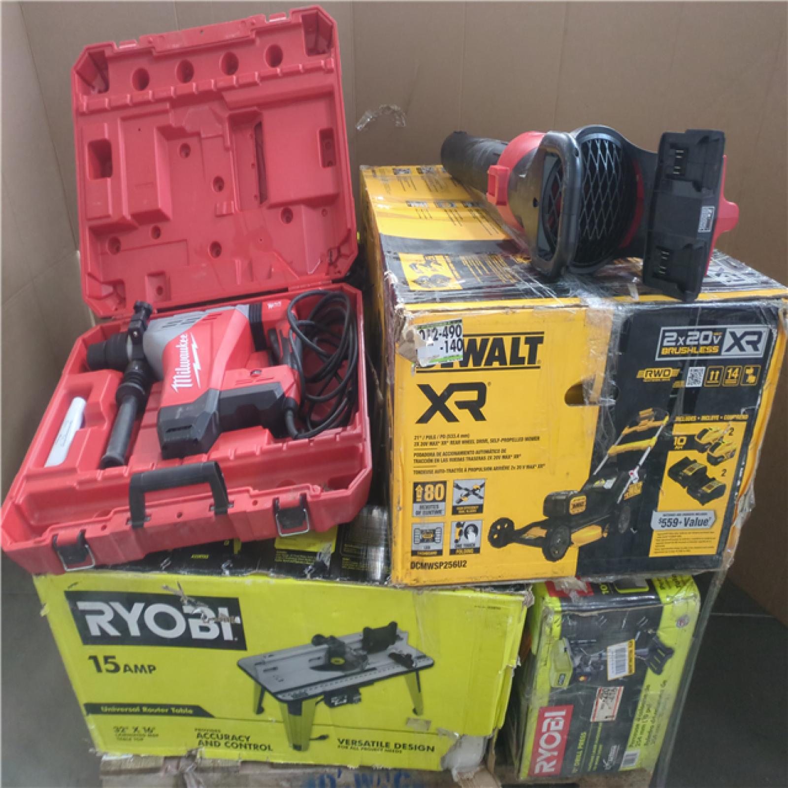 CALIFORNIA AS-IS TOOL PALLET