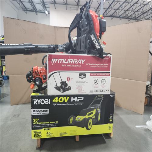 CALIFORNIA AS-IS OUTDOOR POWER EQUIPMENT
