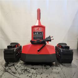 AS-IS- Milwaukee M18 18V Lithium-Ion REDLITHIUM FORGE Starter Kit with Two 12.0 Ah Battery