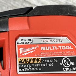 AS-IS Milwaukee 18V Lithium-Ion Cordless Oscillating Multi-Tool (Tool-Only)