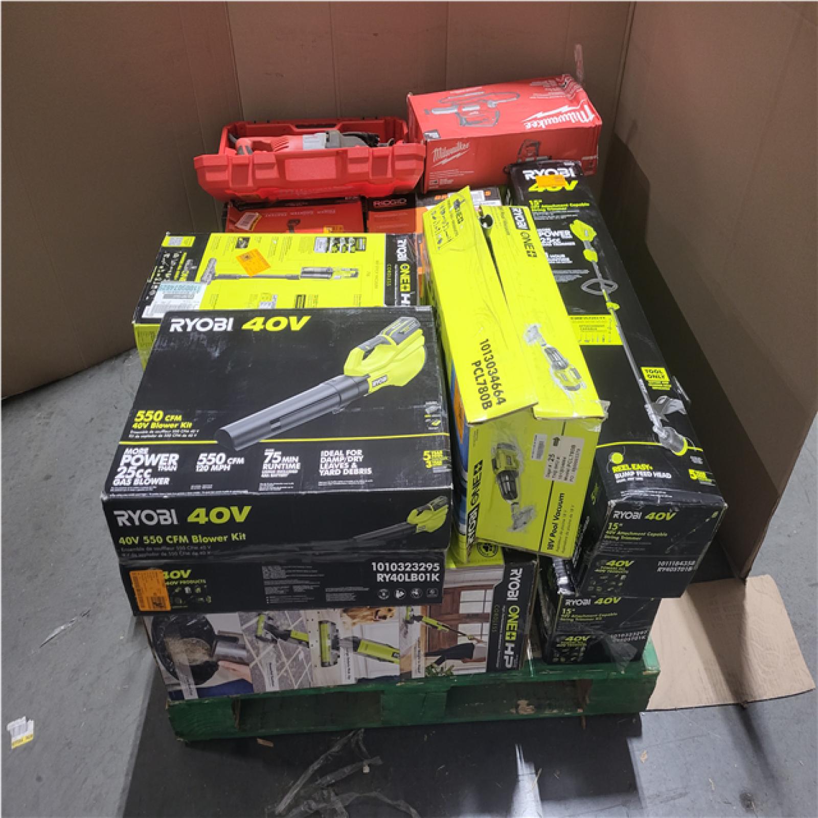 CALIFORNIA AS-IS TOOL PALLET