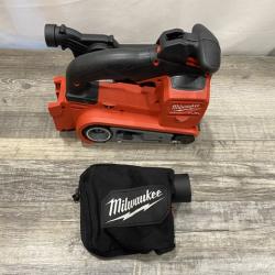 AS-IS Milwaukee FUEL 18-Volt Lithium-Ion Cordless Belt Sander (Tool-Only)