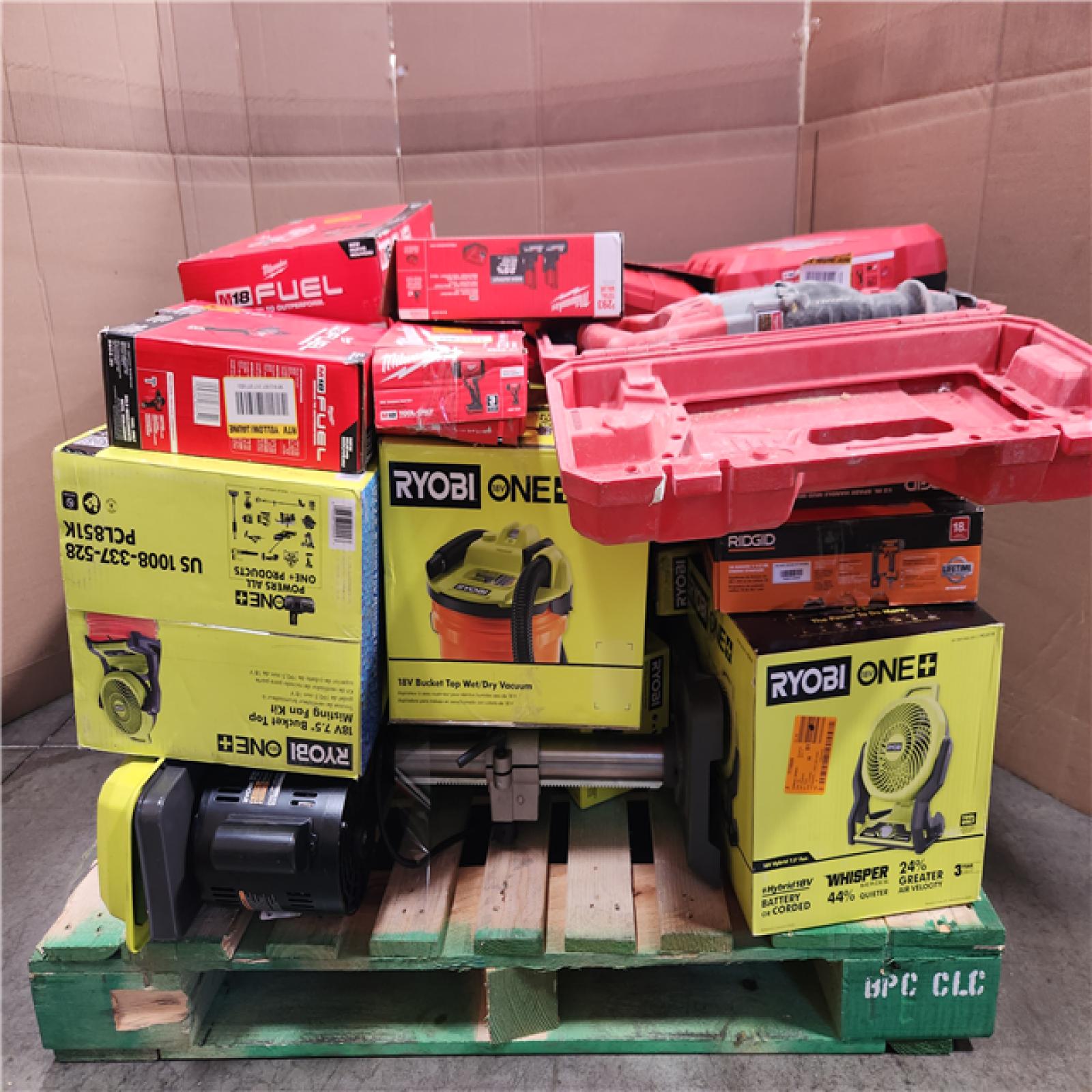 CALIFORNIA AS-IS TOOL PALLET