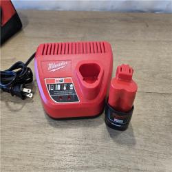 AS-IS Milwaukee 12V Lithium-Ion HACKZALL Cordless Reciprocating Saw Kit