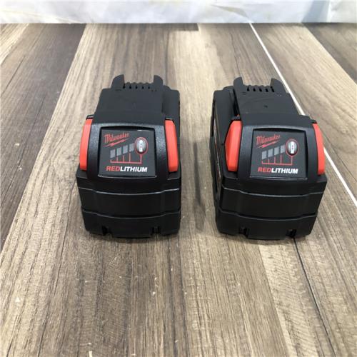 AS-IS Milwaukee 18-Volt Lithium-Ion XC Extended Capacity 5.0 Ah Battery Pack (2-Pack)