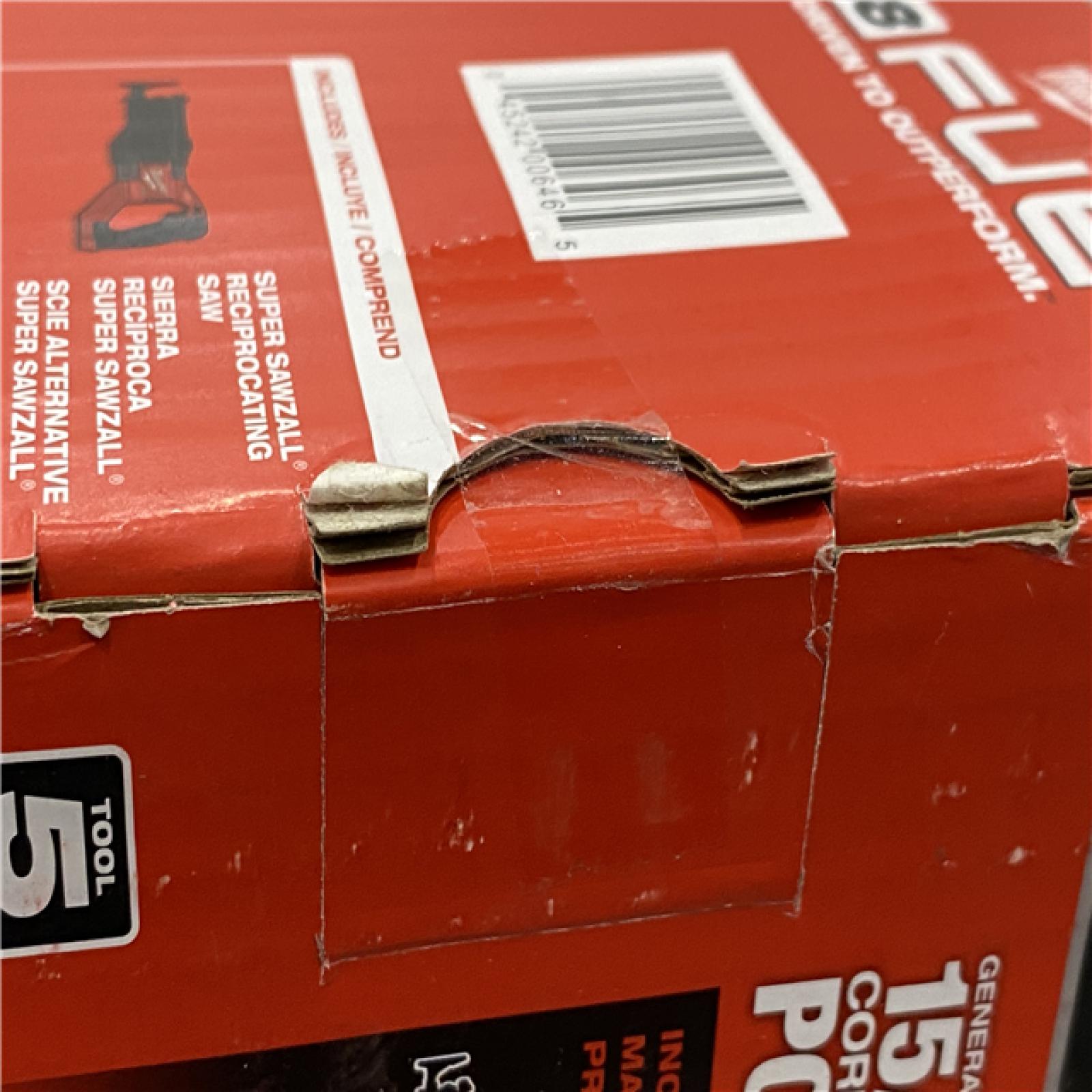 NEW - Milwaukee FUEL 18V Lithium-Ion Brushless Cordless Super SAWZALL Orbital Reciprocating Saw (Tool-Only)