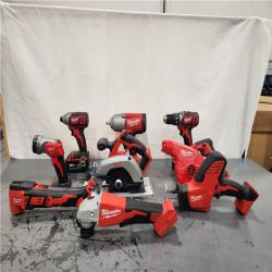AS-IS- Milwaukee 18-Volt Lithium-Ion Cordless (9-Tool) Combo Kit
