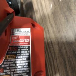 AS-IS Milwaukee  FUEL 18V Lithium-Ion Brushless Cordless 6-1/2 in. Circular Saw (Tool-Only)