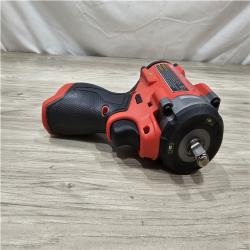 AS-IS Milwaukee FUEL 12V Lithium-Ion Brushless Cordless Stubby 3/8 in. Impact Wrench (Tool-Only)