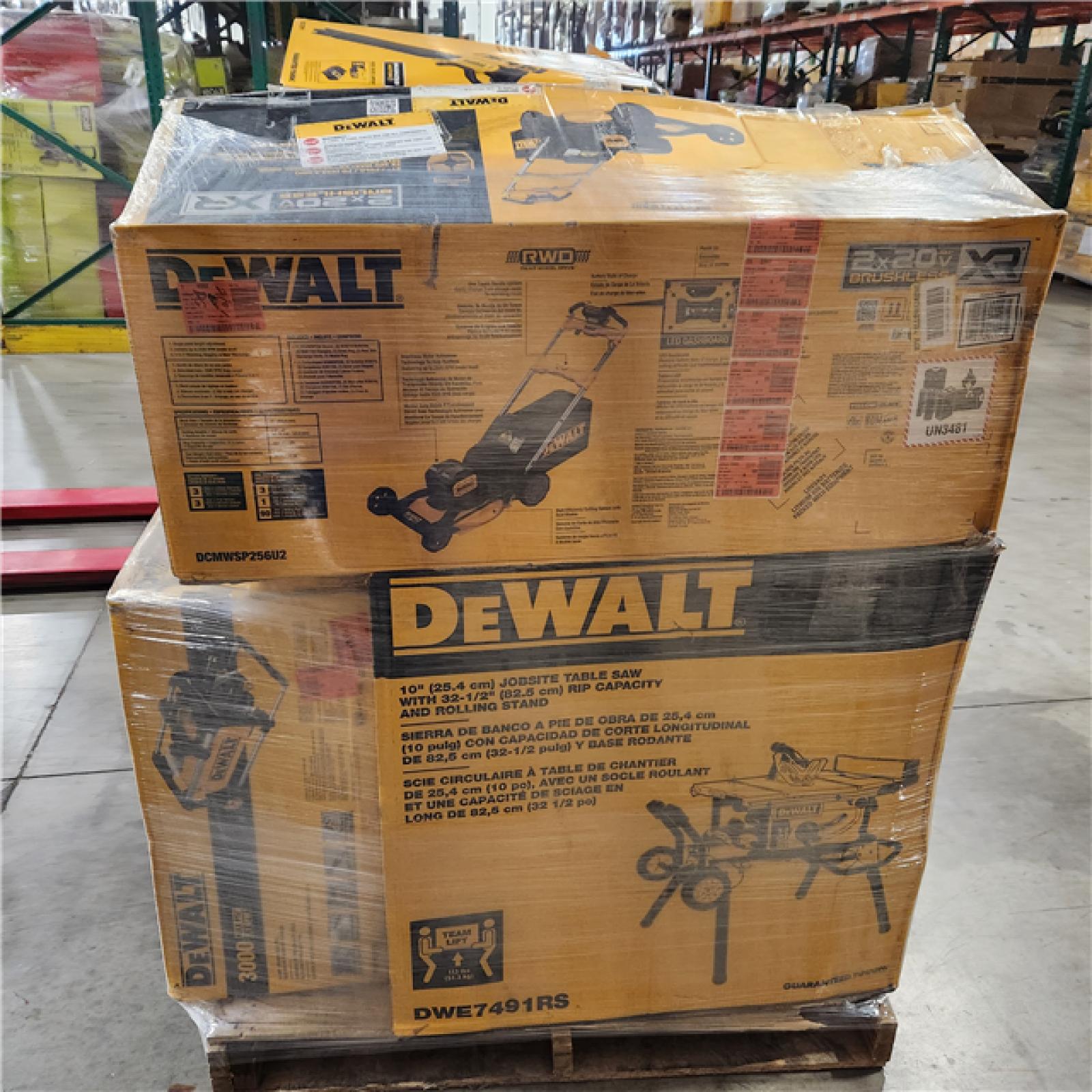 Dallas Location - As-Is DEWALT Tool Pallet