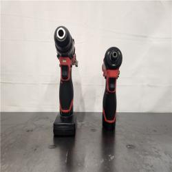 AS-IS- Milwaukee 3497-22 12V Brushless Hammer Drill and Impact Driver Combo Kit