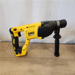 AS-IS- DEWALT 20V MAX Cordless Brushless 1 in. SDS Plus D-Handle Concrete and Masonry Rotary Hammer (Tool Only)